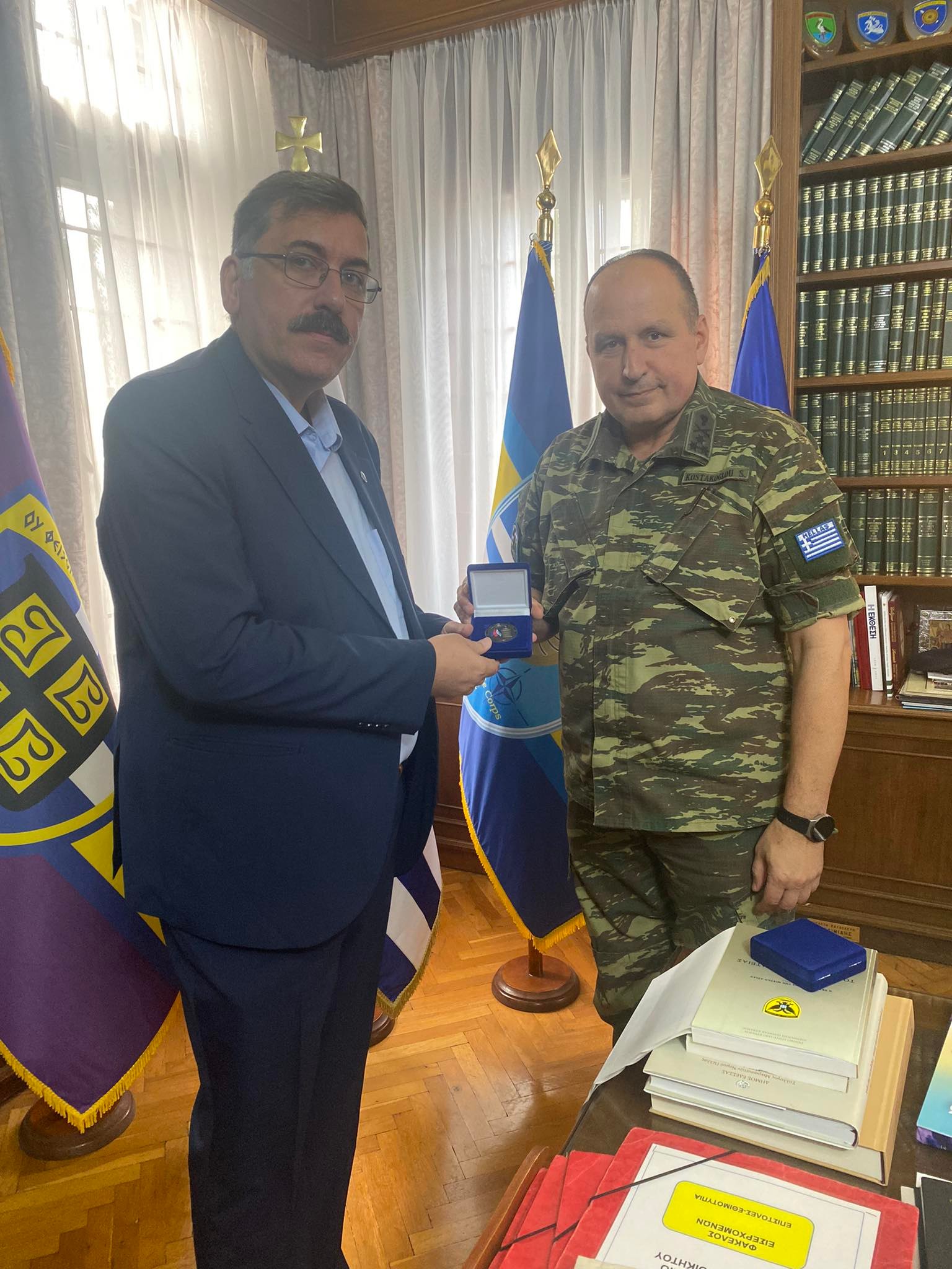 ΣΥΝΑΝΤΗΣΗ ΜΕ ΣΤΡΑΤΗΓΟ ΔΚΤΗ ΓΣΣ