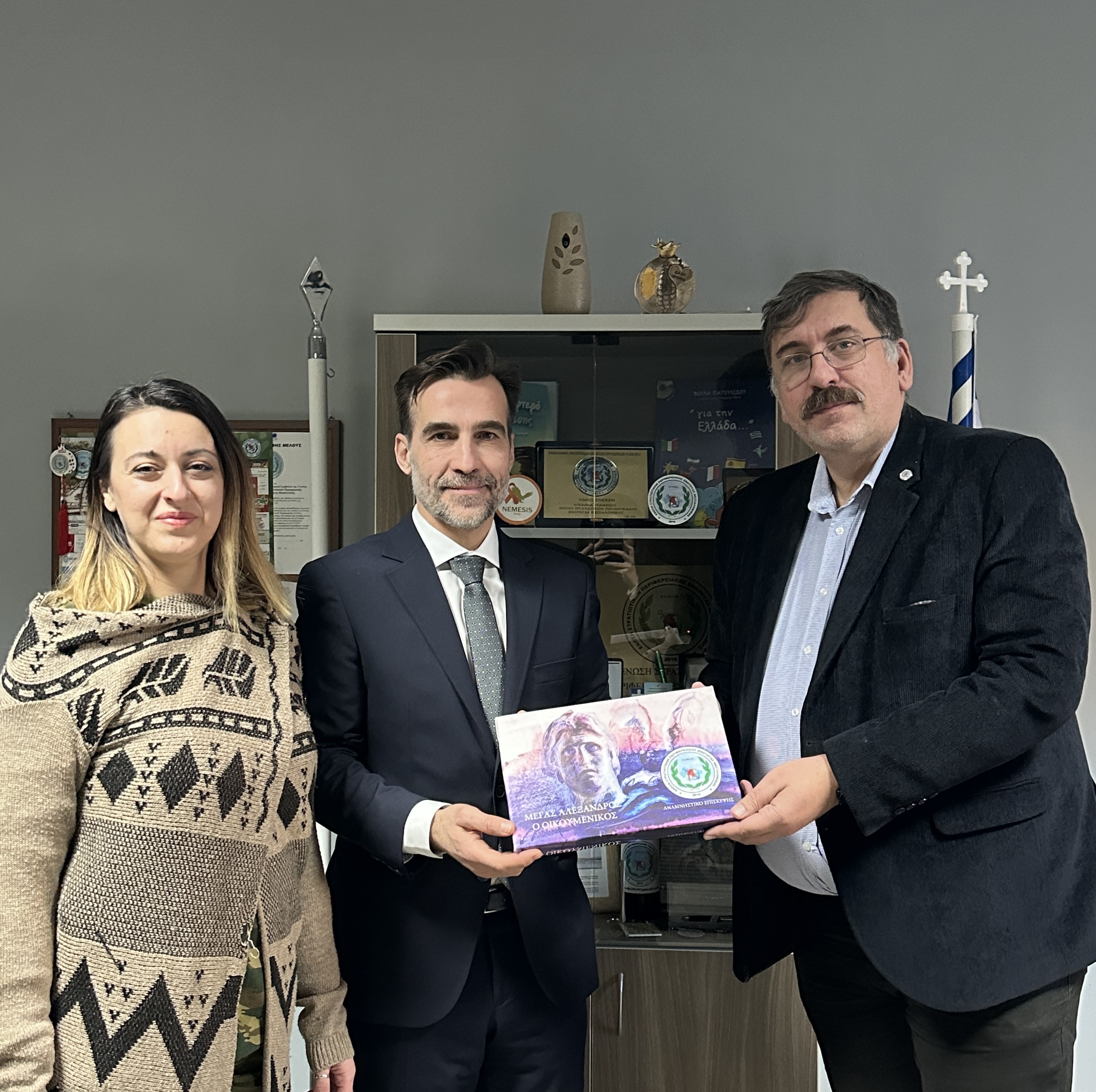 ΕΠΙΣΚΕΨΗ ΕΝΗΜΕΡΩΣΗ ΒΟΥΛΕΥΤΗ ΘΕΣΣΑΛΟΝΙΚΗΣ ΜΙΧΑΛΗ ΧΟΥΡΔΑΚΗ